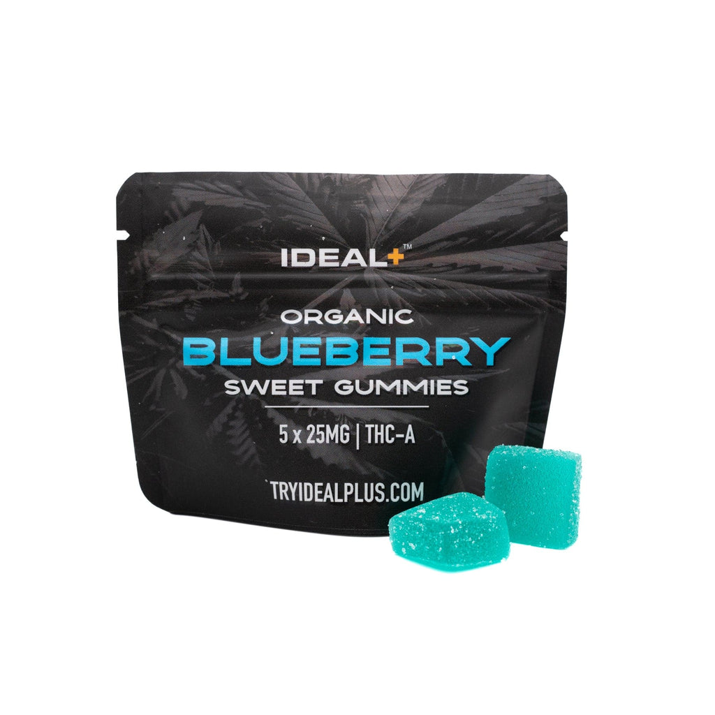 Blueberry Sweet THCA Gummies 25mg - 5 Pack - 5 pack