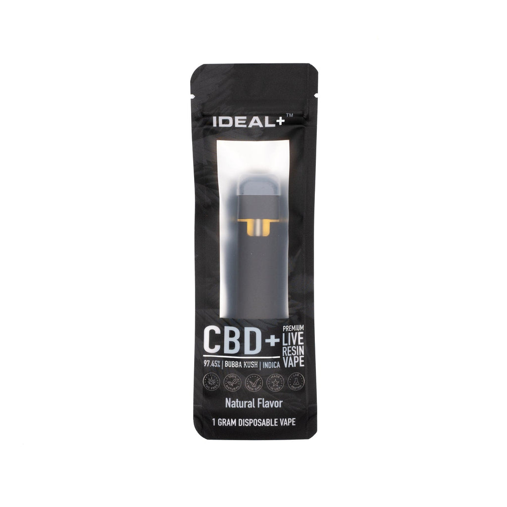 Bubba Kush 97.45% CBD Disposable Vape - Natural - 1 GRAM - Disposable Vape