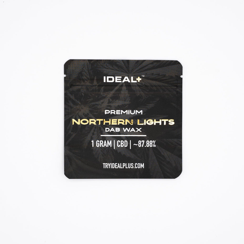 Northern Lights 87.88% CBD Dab Wax 1g - 1 GRAM - Premium Organic Hemp Flower